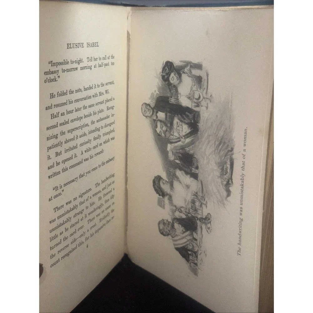Elusive Isabel, by Jacques Futrelle. HC (1909) With Signature‎ ?? - Picture 8 of 10